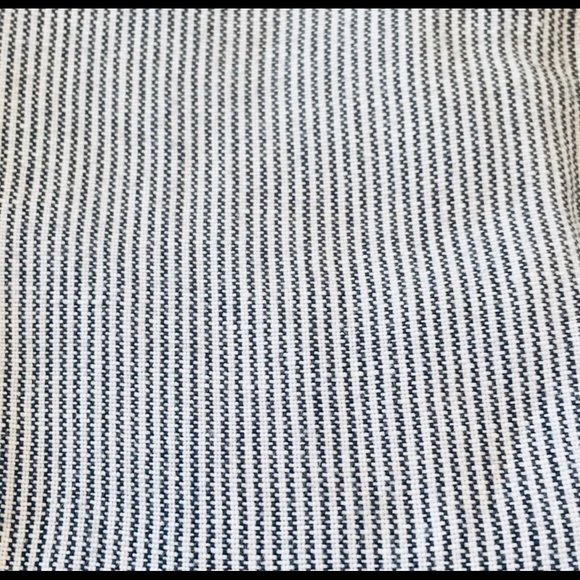 Carlson Linen Jacket Black & White Stripe Blazer - Picture 10 of 16